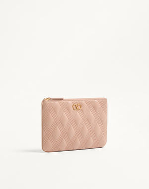 Pochette Valentino Garavani Quiltie 67 In Nappa Trapuntata
