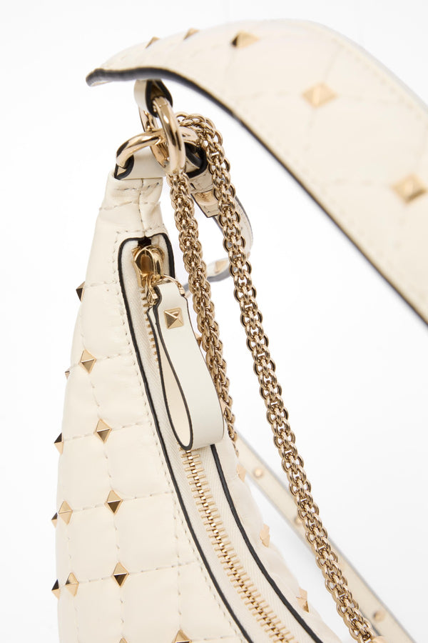 HOBO PICCOLA ROCKSTUD SPIKE IN VITELLO