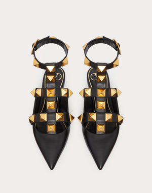 Ballerina Roman Stud In Vitello