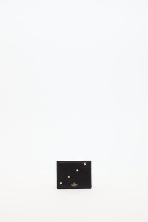 PORTACARTE VALENTINO GARAVANI ROCKSTUD WISPY IN VITELLO