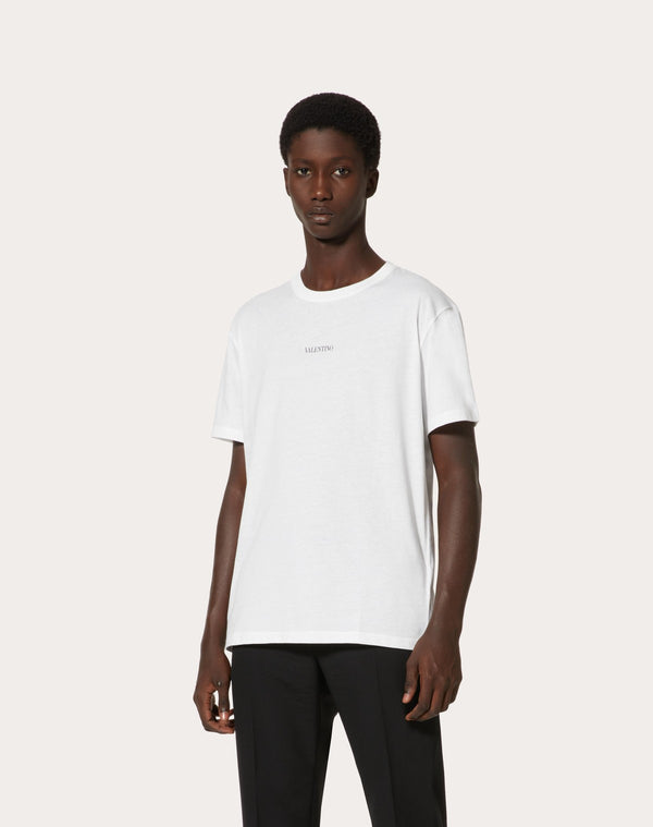 T-Shirt Con Stampa Valentino