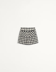 Shorts In Damier Light Tweed 