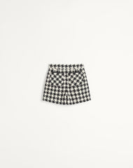 Shorts In Damier Light Tweed