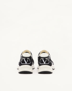 SNEAKER READY GO RUNNER IN TESSUTO E PELLE