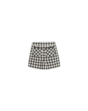 Shorts In Damier Light Tweed 