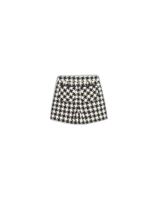 Shorts In Damier Light Tweed 