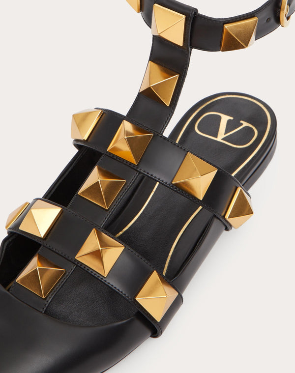 Ballerina Roman Stud In Vitello