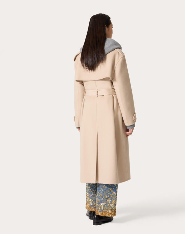 Cappotto In Double Cashmere 