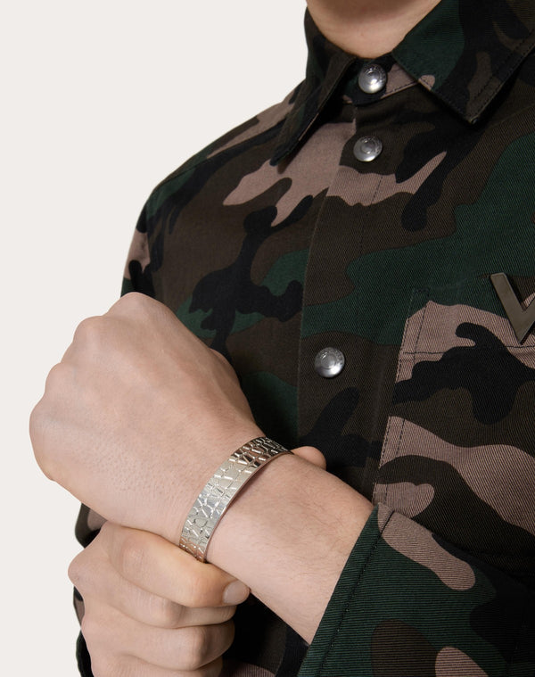 Cuff Toile Iconographe In Metallo 