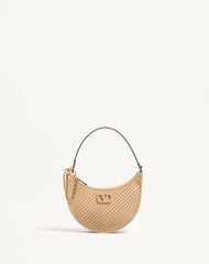 Mini hobo Vsling in nappa plissé