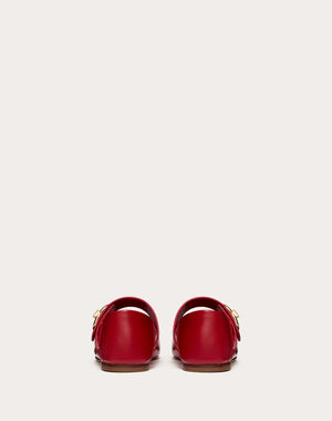 Ballerina Mary-Jane Vlogo Locker In Naplack