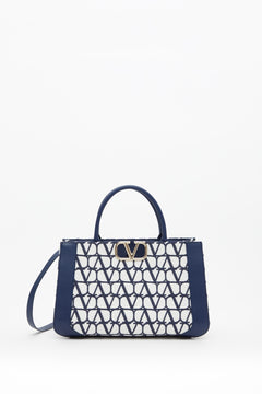 Borsa Media A Mano Vlogo Signature In Cotone Toile Iconographe