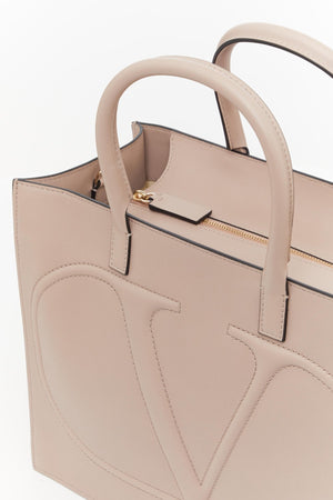 BORSA SHOPPING VLOGO WALK IN VITELLO