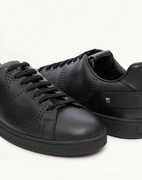 SNEAKER BACKNET IN VITELLO