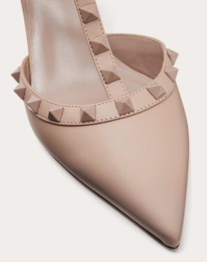 Décolleté Rockstud Con Cinturini E Borchie In Tono 65Mm