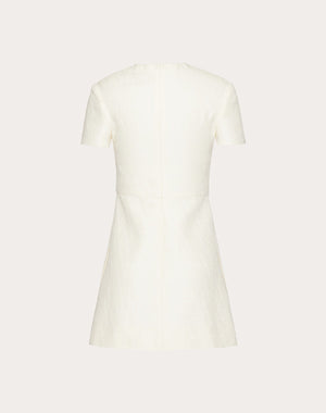 Abito Corto In Crepe Couture Toile Iconographe 