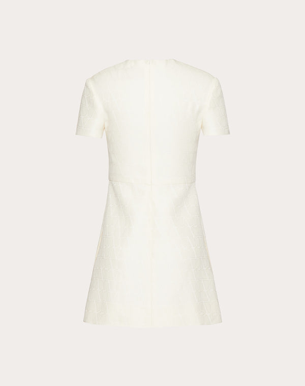 Abito Corto In Crepe Couture Toile Iconographe 