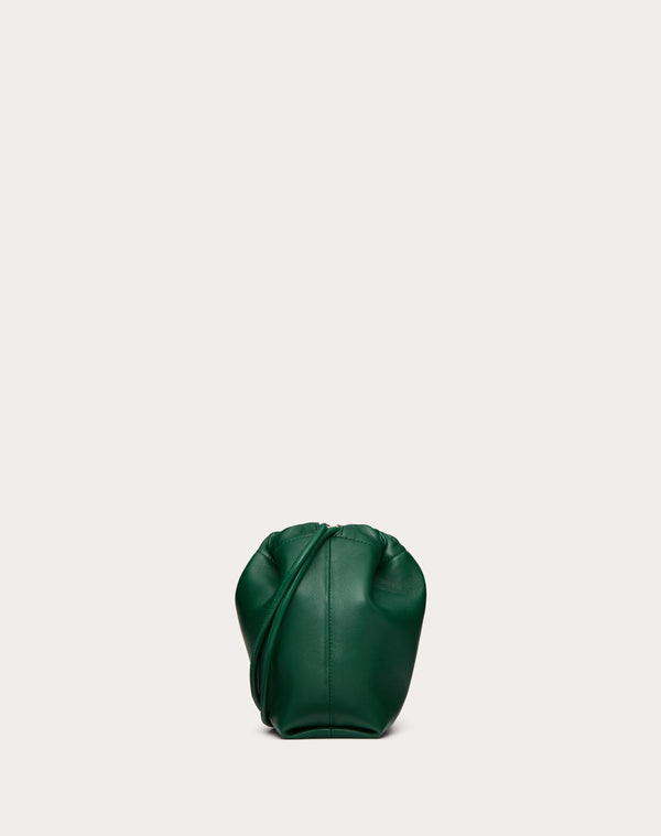 Mini Borsa A Sacchetto Vlogo Pouf In Nappa