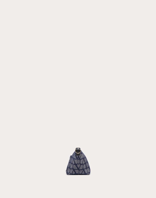 Borsa A Tracolla Toile Iconographe In Tessuto Jacquard Effetto Denim