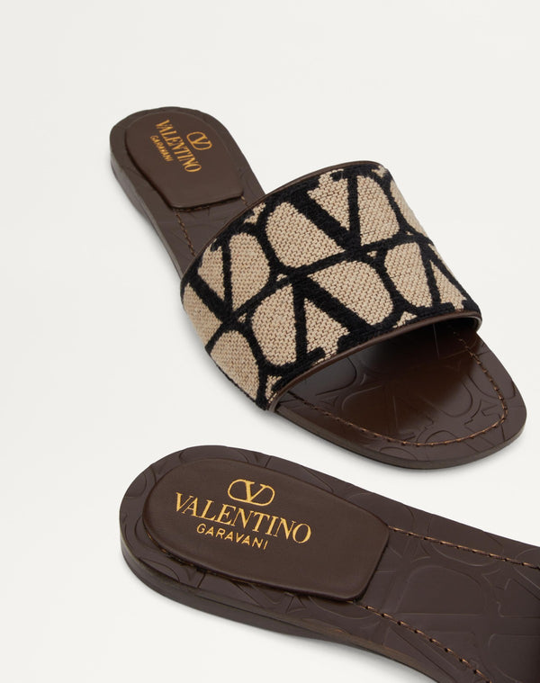 Sandalo Slide In Toile Iconographe 