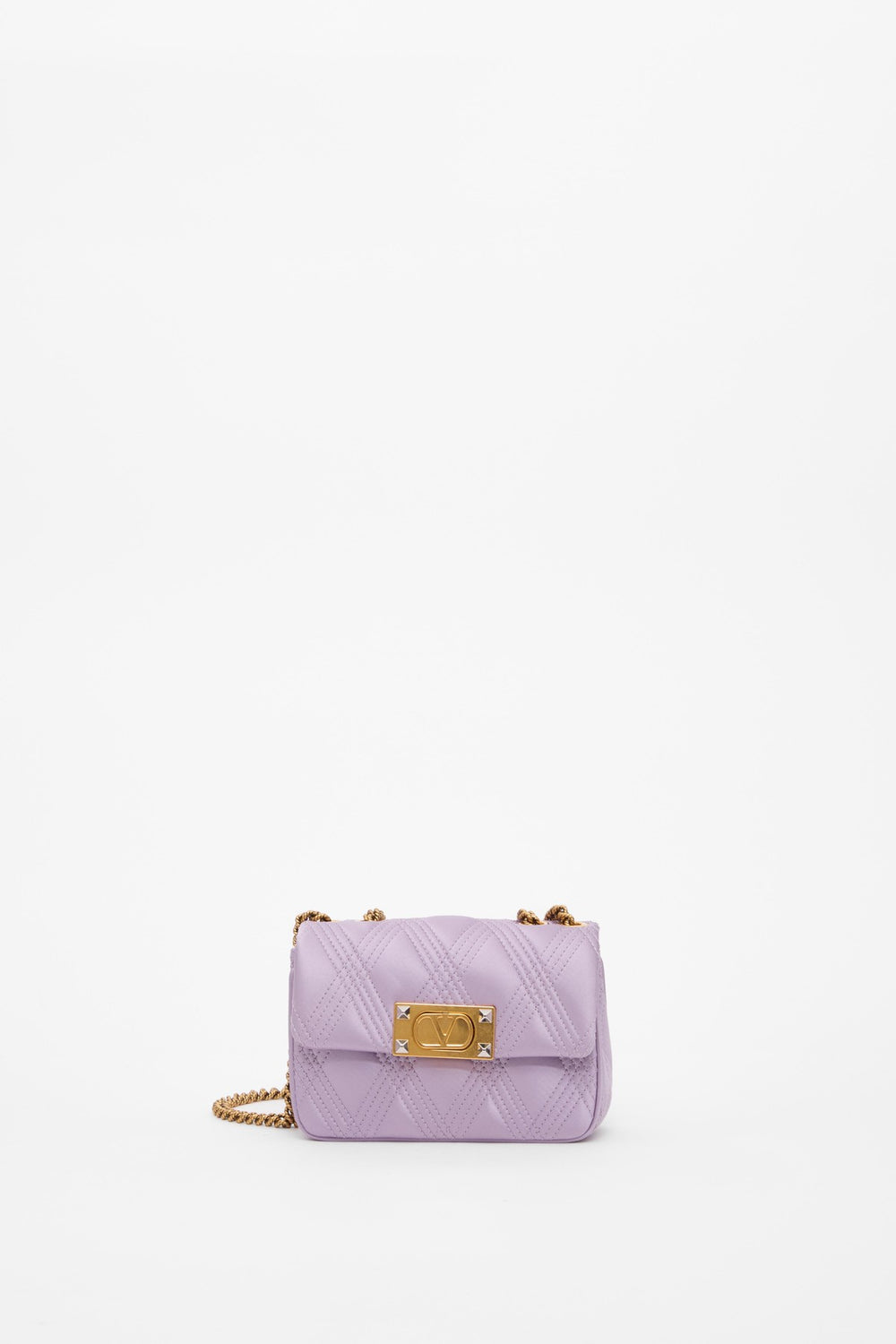 Borsa A Spalla Piccola Valentino Garavani Quiltie 67 In Raso