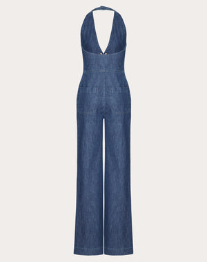 Tuta In Chambray Denim 