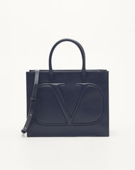 BORSA SHOPPING VLOGO WALK IN VITELLO