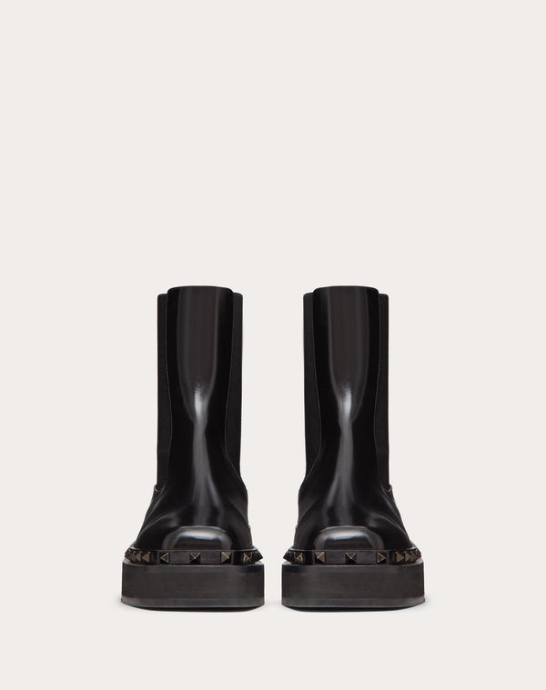 Beatle Rockstud M-Way In Vitello E Borchie In Tono 50Mm