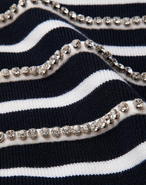 Maglia In Lana Ricamato