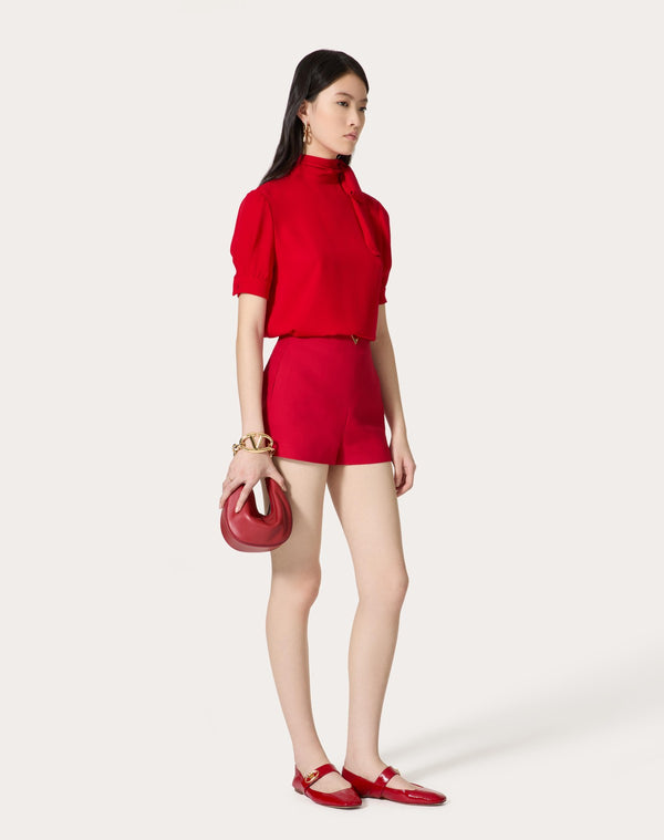 Shorts In Crepe Couture 