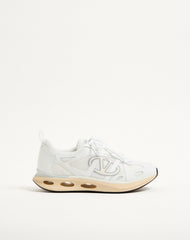 Sneaker Low Top Vlogo Easyjog In Vitello E Tessuto