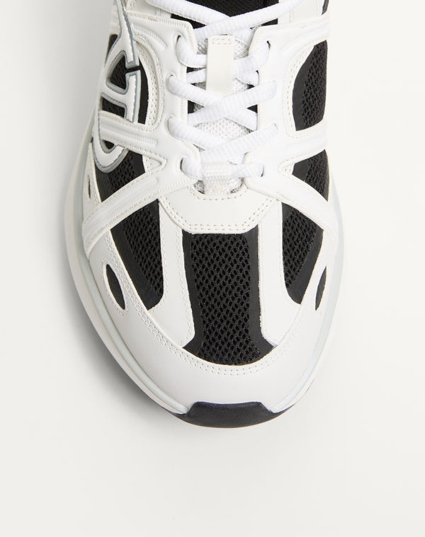 Sneaker Low Top Vlogo Easyjog In Vitello E Tessuto