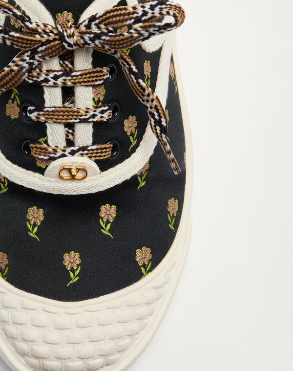 Sneaker Bay By Bay In Tessuto Papier Floral