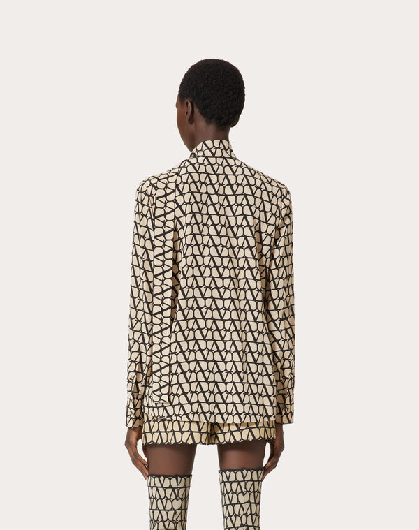 Camicia In Crepe De Chine Toile Iconographe 