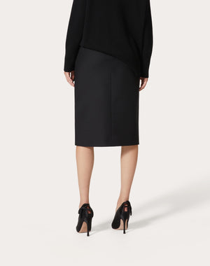 Gonna In Crepe Couture 