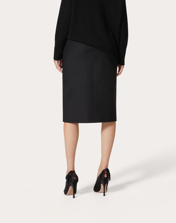 Gonna In Crepe Couture 