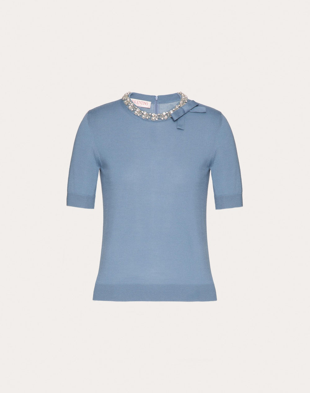 Maglia In Lana Ricamata