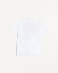 T-Shirt In Cotone Con Stampa Vltn