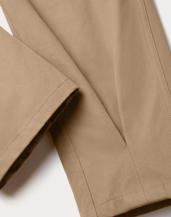 Pantalone In Gabardina Di Cotone Con Etichetta Maison Valentino