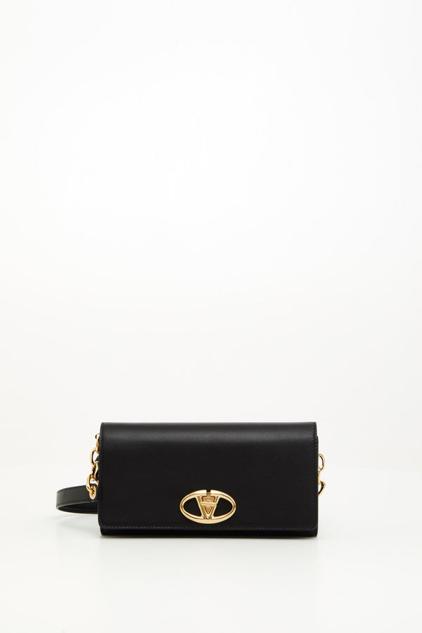 Portafoglio Con Tracolla Vlogo The Bold Edition In Nappa