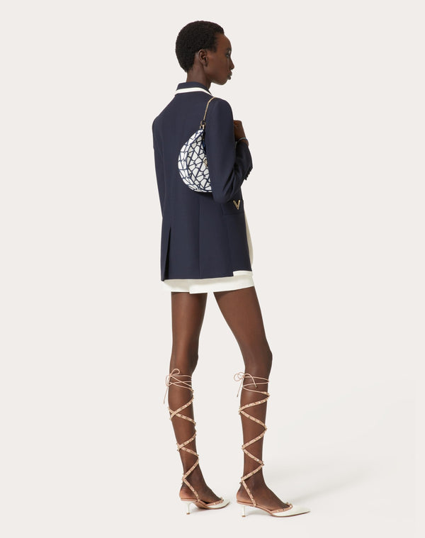 Mini Hobo Vlogo Signature In Cotone Toile Iconographe