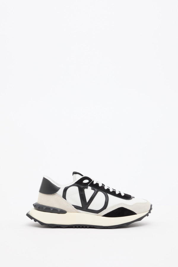 SNEAKER NETRUNNER IN TESSUTO E PELLE SCAMOSCIATA