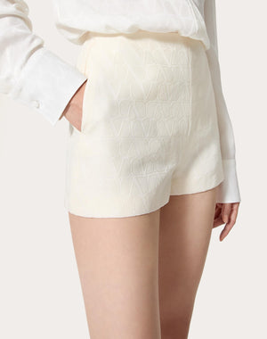 Shorts In Crepe Couture Toile Iconographe 