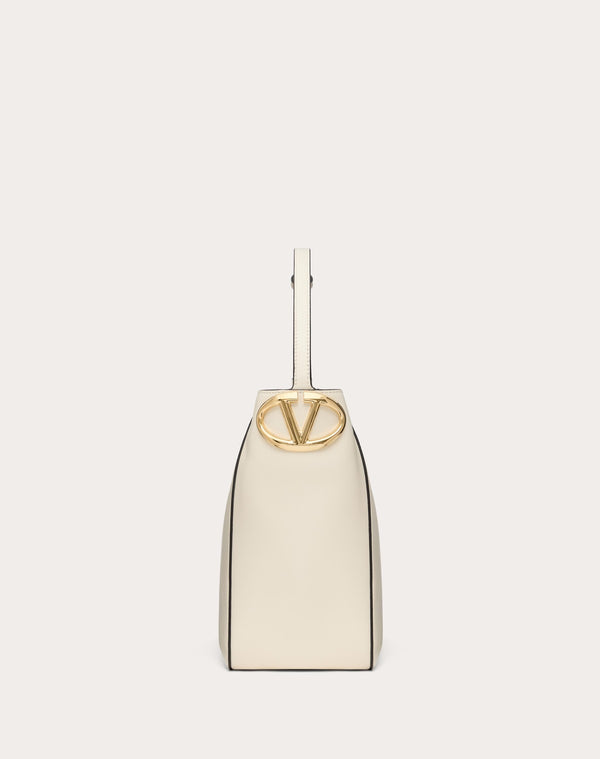 Borsa A Secchiello Vlogo Side In Vitello Nappato