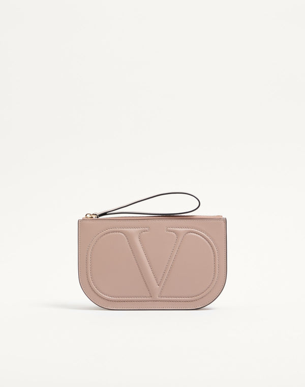 POUCH VLOGO WALK IN VITELLO