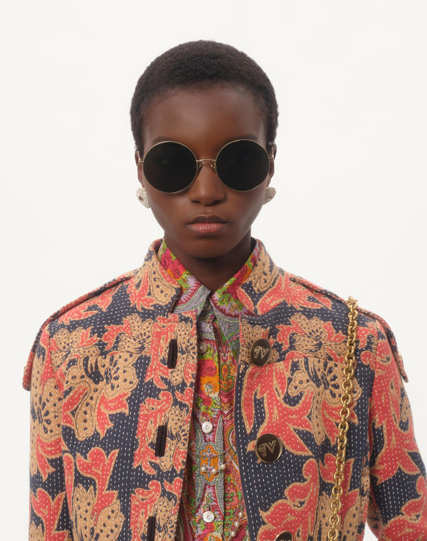 Camicia In Mussola Cachemire Voyage Imaginaire 