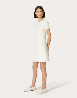 Abito Corto In Crepe Couture Toile Iconographe 
