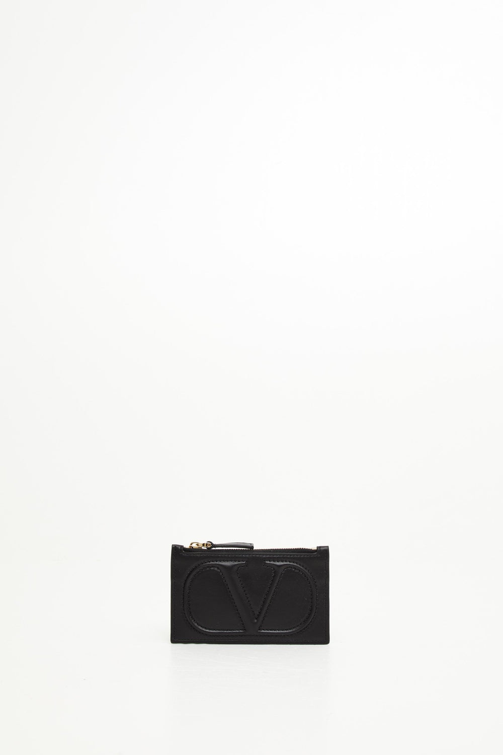PORTACARTE CON ZIP VLOGO WALK IN VITELLO