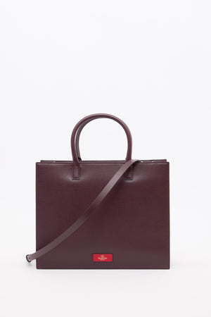 BORSA SHOPPING VLOGO WALK IN VITELLO