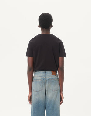 T-Shirt In Cotone Con Patch Vlogo Signature